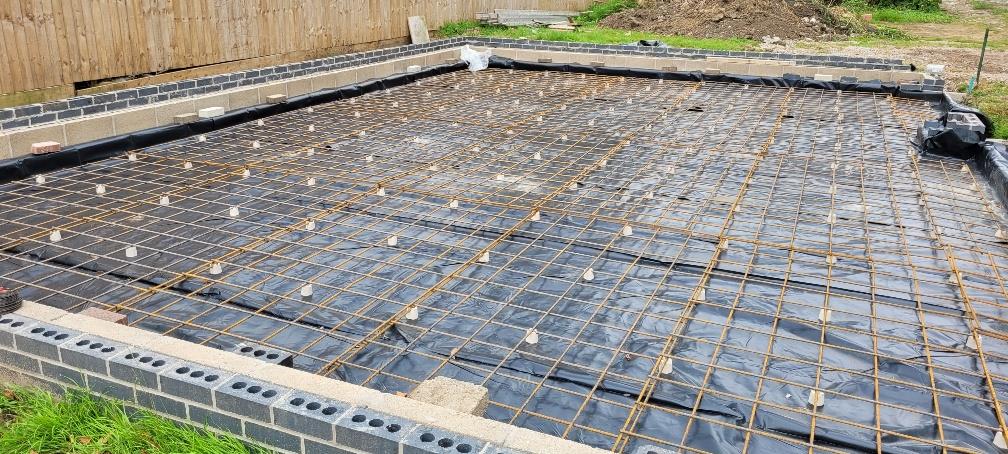 Rugby Road inspection: Slab reinforcement